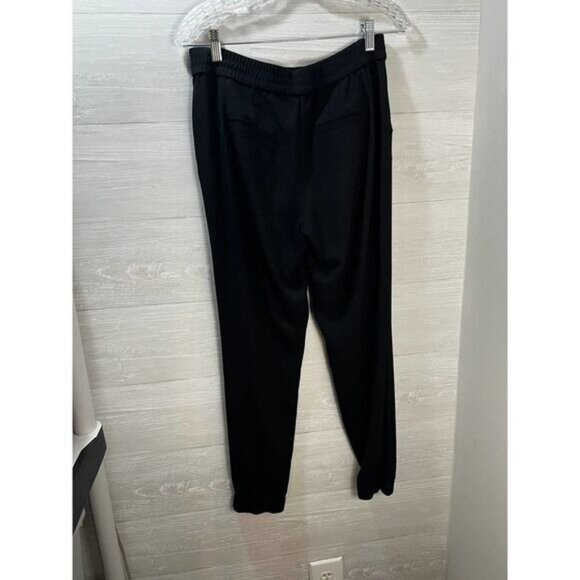 Banana‎ Republic Womens Black Elastic Waist Jogger Pants Size 2 - Picture 3 of 6